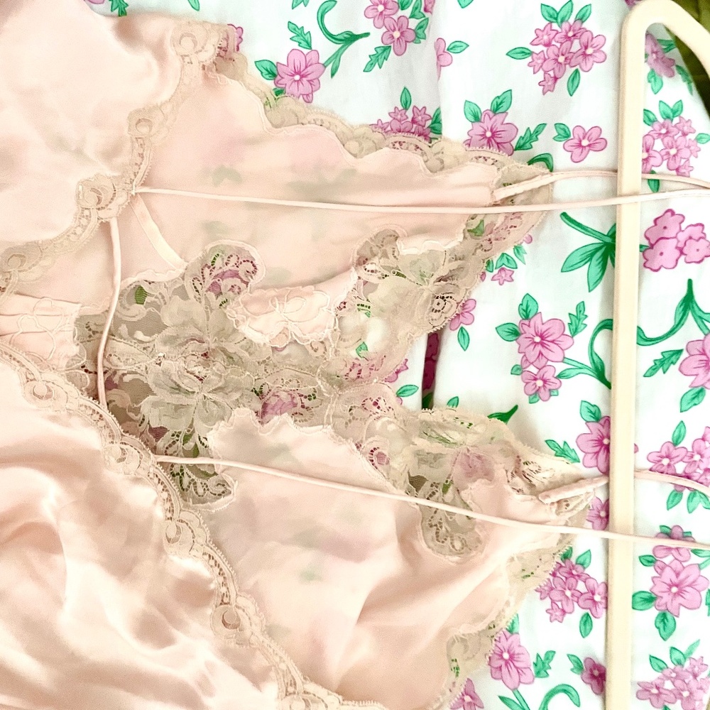 Vintage Christian Dior Nightgown Pink